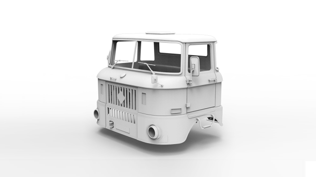 ifa w50 Modelo de impresión 3D .c4d .max .obj .3ds .fbx .stl .blend 