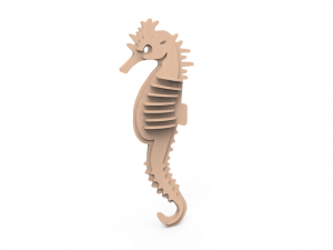 sea horse 3D प्रिंट मॉडल
