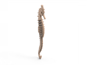 sea horse 3D प्रिंट मॉडल