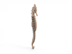 sea horse 3D Print Model