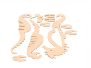 sea horse 3D प्रिंट मॉडल