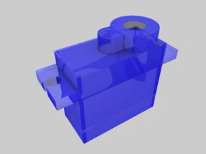 servomotor 3D printmodel