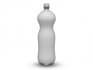 bottle low-poly 3D Model