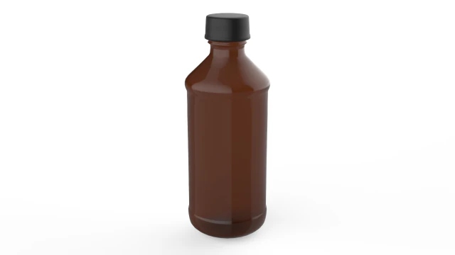 medicine bottle 3D Model .c4d .max .obj .3ds .fbx .stl .blend 