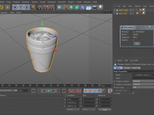 lean cup Modèle 3D