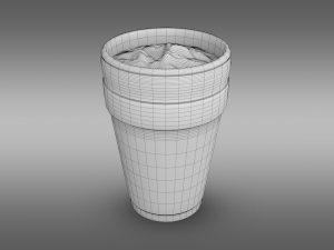 lean cup Modèle 3D