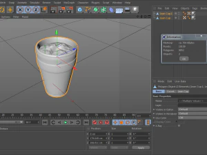 lean cup 3D Model