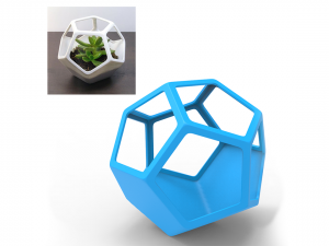 plant vase 3D Baskı Modeli