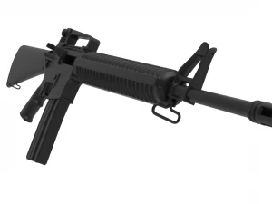 m16 3D Print Model