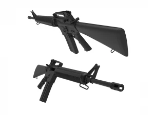 m16 3D Print Model