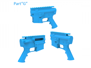 m16 Modello di stampa 3D