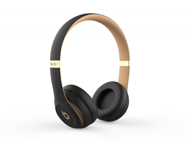 beats gold black 3D in 3DExport