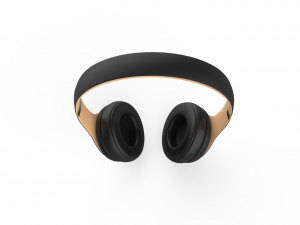 beats gold - black Modello 3D