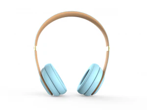 beats gold - blue 3D Model