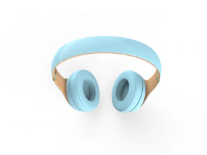 beats gold - blue 3D Model