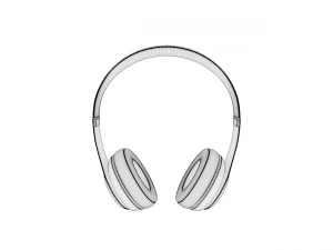 ビートブルー - イエロー 3Dモデル