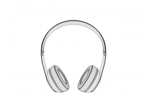 beats black 3D Model