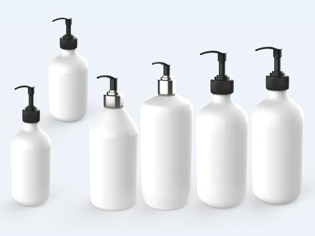 lotion bottle 3D Model .c4d .max .obj .3ds .fbx .stl .blend 