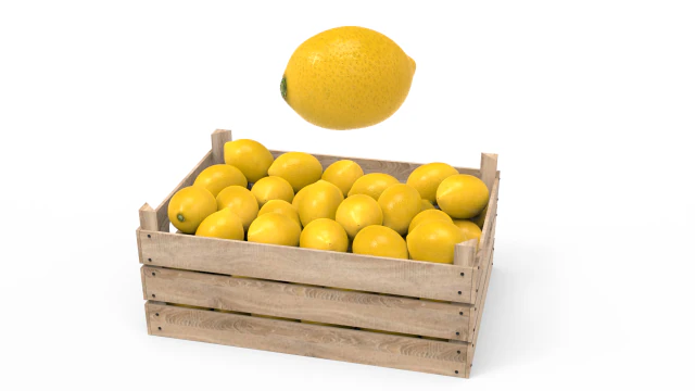 lemon box 3D Model .c4d .max .obj .3ds .fbx .stl .blend 