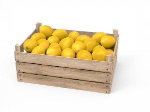 lemon box Modello 3D