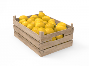 lemon box Modello 3D