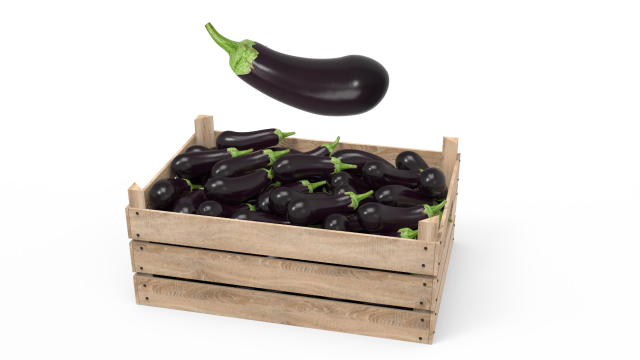 aubergine box 3D मॉडल .c4d .max .obj .3ds .fbx .stl .blend 