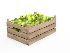 green apple box Model 3D