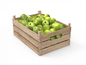 green apple box Model 3D