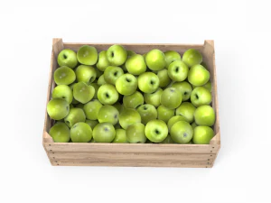 green apple box 3D Model
