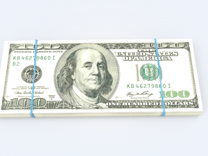 dollar stack 3D मॉडल