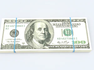 dollar stack 3D Model