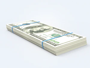 dollar stack 3D Model