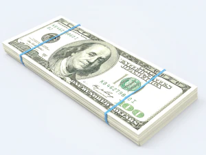 dollar stack 3D Model