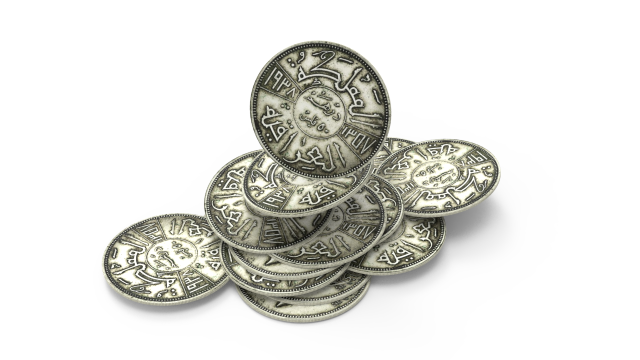 coin kingdom of iraq 3D 모델 .c4d .max .obj .3ds .fbx .stl .blend 