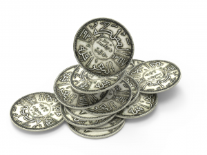 coin kingdom of iraq Modelo 3D