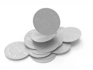 coin kingdom of iraq 3D Model