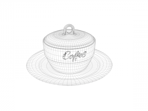 coffee beans Model 3D