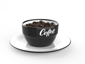 coffee beans Model 3D