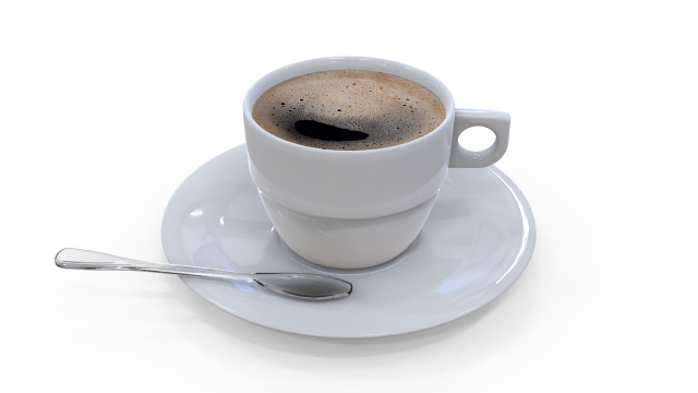 cup coffee 3Dモデル .c4d .max .obj .3ds .fbx .stl .blend 