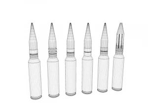 пули 3D Модель