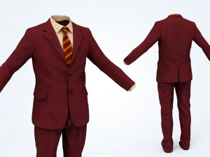 business suit man 3D Model