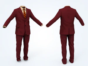 business suit man 3D Model
