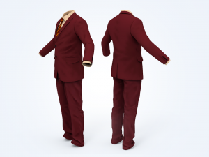 business suit man 3D Model