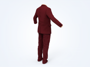 business suit man 3D Model