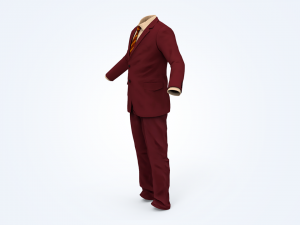 business suit man 3D Model