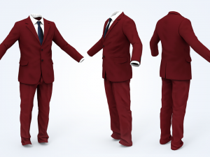 business suit man 3D Model