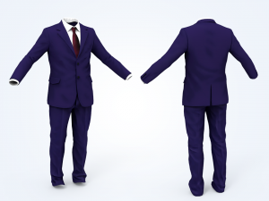 business suit man 3D Model