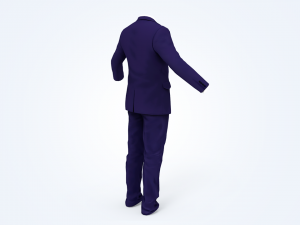 business suit man 3D Model