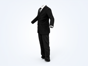 business suit man 3D Model