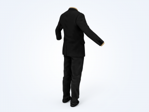 business suit man 3D 모델